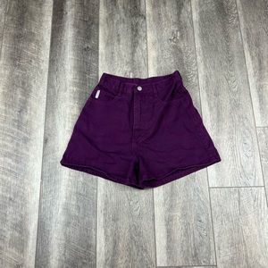 Y2K‎ Bongo Plum Jean Shorts